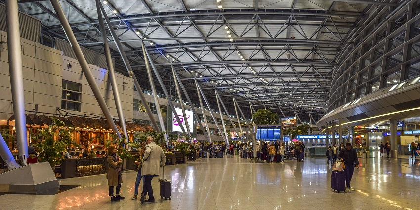 An image of an airport which looks similar to the Laucala Airport in Fiji