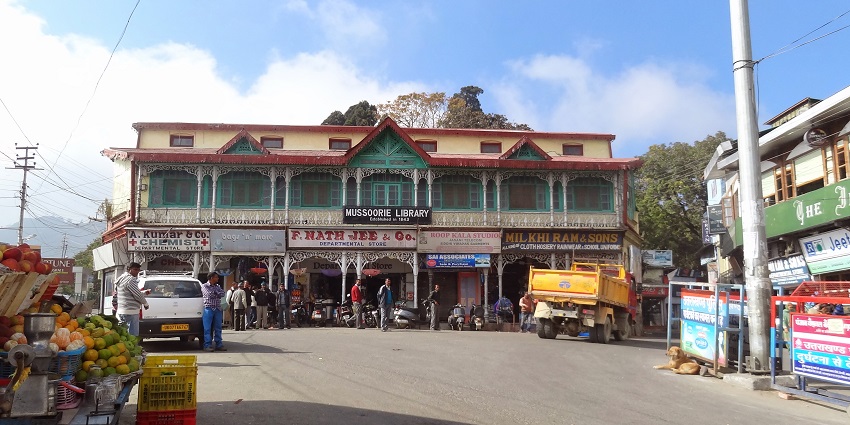Library Bazaar is one of the most lively places to explore for travellers in Uttarakhand.
