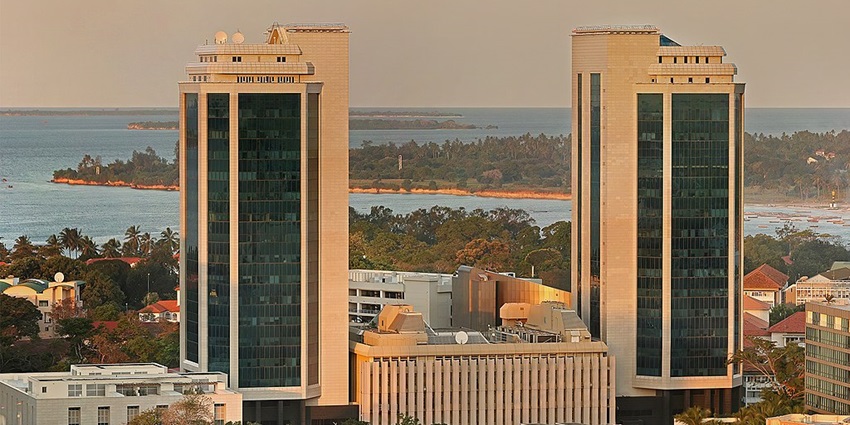 Bank of Tanzania headquarters, Dar es salaam, Tanzania.