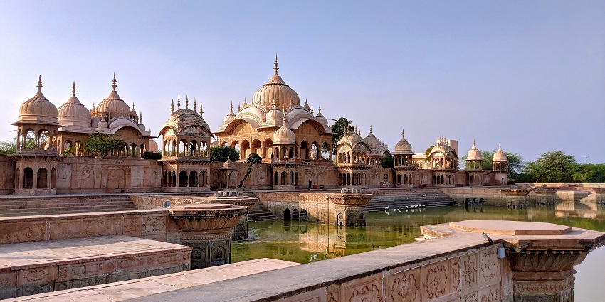 View of Vrindavan, a spiritual destination near Mathura, offering culture and history.