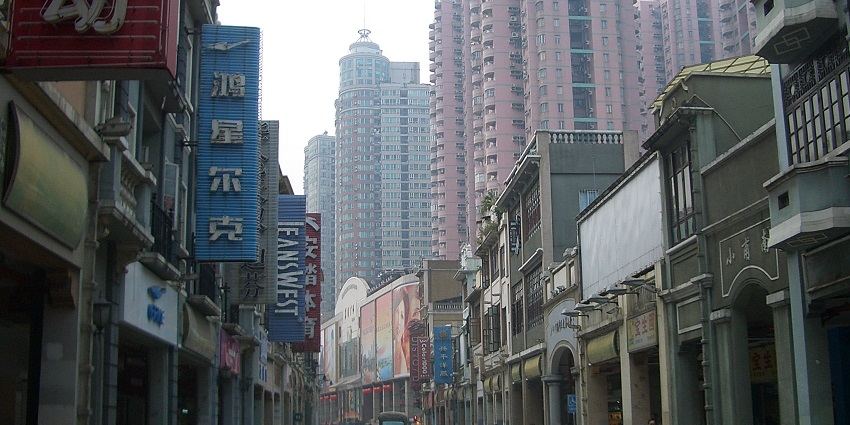 Guangzhou is located in southern China.