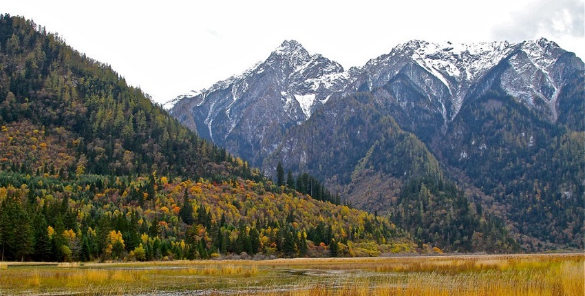 The park is located in the Sichuan Province of China about 330 Km north of Chengdu.
