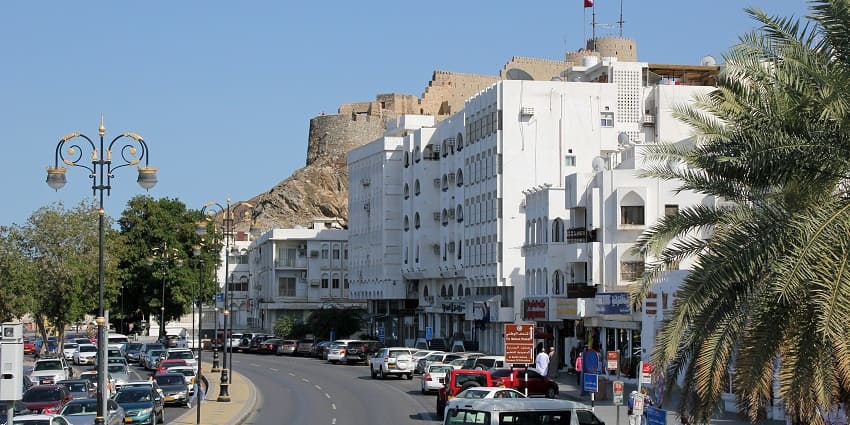 Mutrah Fort offers stunning views of Mutrah Corniche.