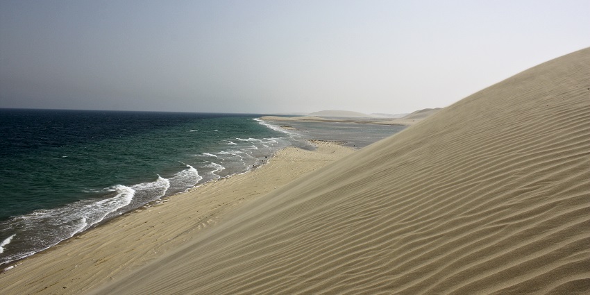 Desert Safari in Qatar offers scenic Inland Sea views.