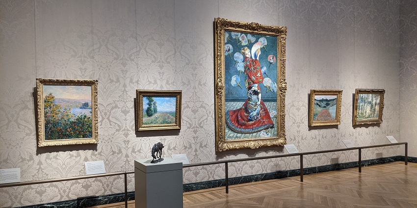 An image of an interior view of the Spanish Room at the Museum of Fine Arts in Boston