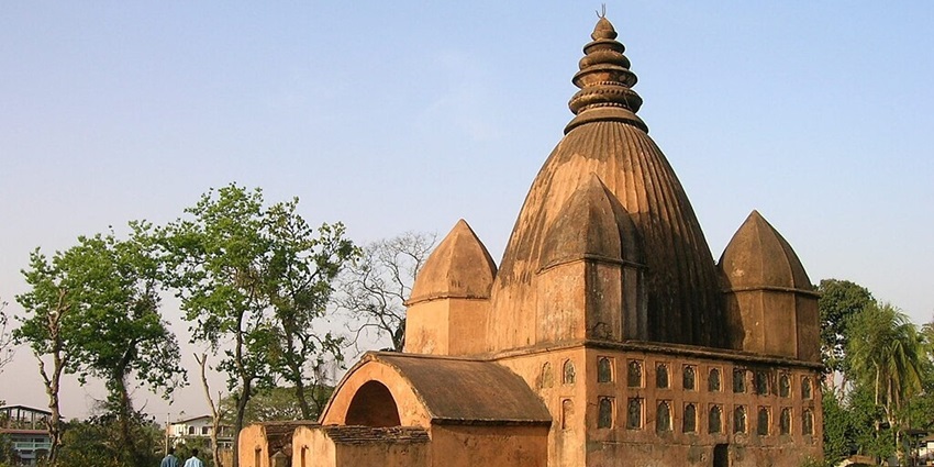 A temple at Sivasagar, Assam, which reflects the architectural richness of the region