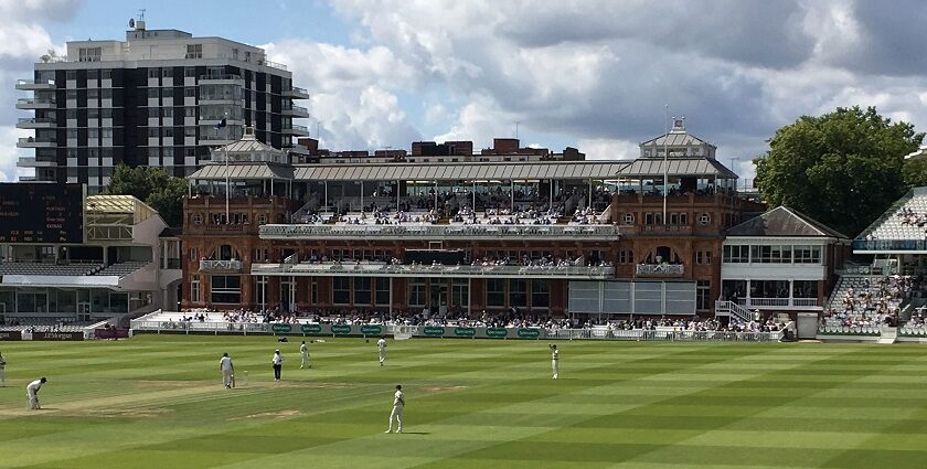 An image showing the front view of the Long Room at the Lord's Cricket Ground Museum.