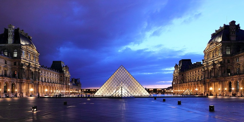 Visualizing the historical collection at Louvre Museum, a place to visit in France.