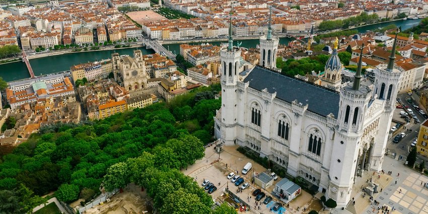 Lyon, a place to visit in France in January is a culinary haven with cosy bistros.