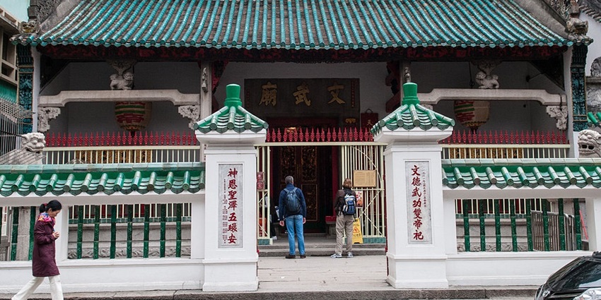 Historic temple dedicated to the gods of literature and war