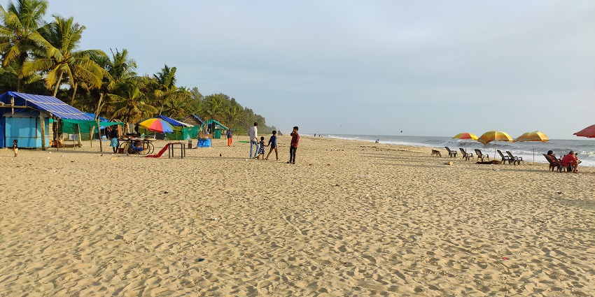 Quiet beach ideal for scenic coastal views, showcased in the Alleppey travel guide.