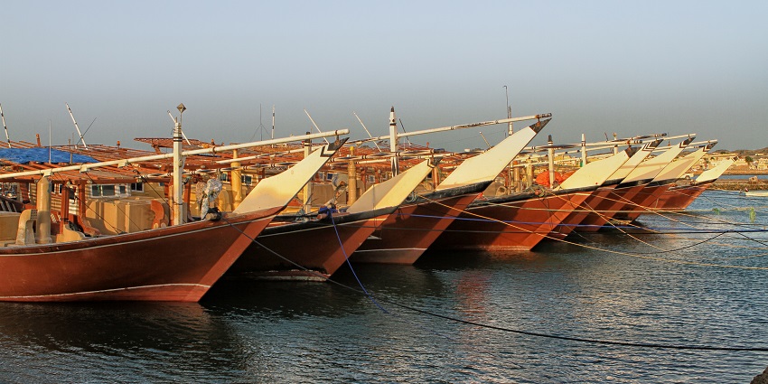 Masirah Island is a secluded island beaches with golden sand and kite surfing.