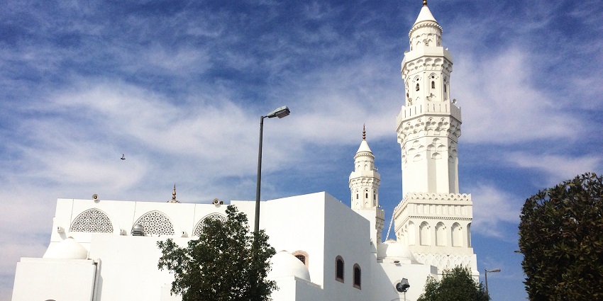 Historic mosque in Medina, site of the first Qibla change.