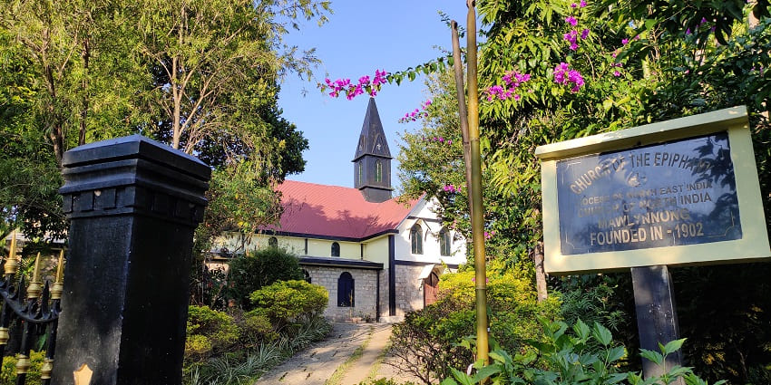 Church of the Epiphany - Explore lush green landscapes and bamboo viewpoints in Mawlynnong Village