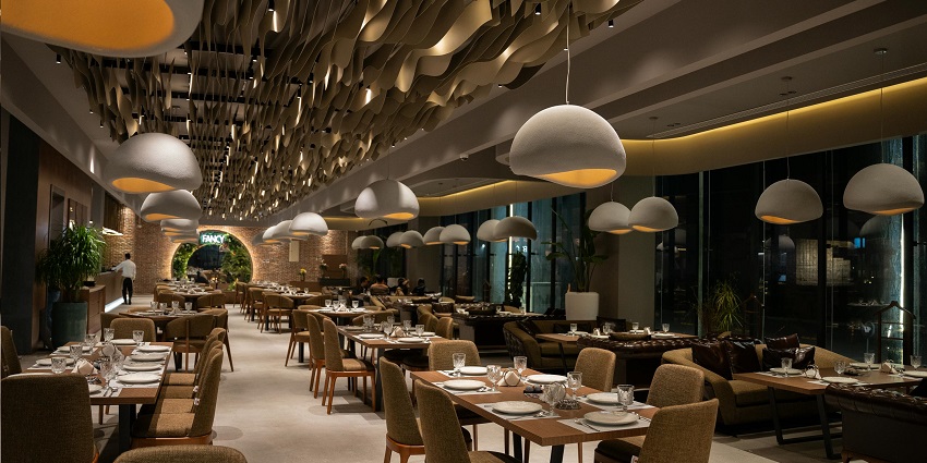 Japanese fusion restaurant with sushi, sashimi, and innovative dishes.