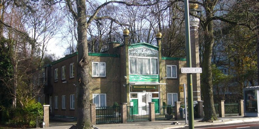 Mobarak Mosque in the Hague is the oldest mosque and a unique historical landmark.