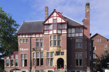 Visit the beautiful piece of art in Amsterdam, the Moco museum, Amsterdam, Netherlands.