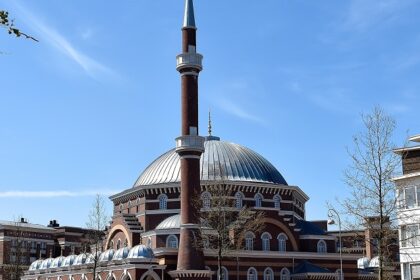 A view of the Westermoskee or Ayasofya Camii - among the mosques in Netherlands.