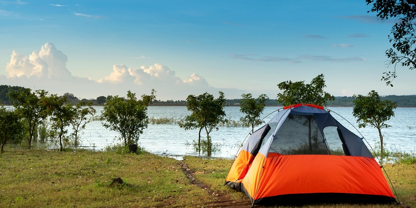 An image of Mount Blue State Park located in the United States for travellers to visit.