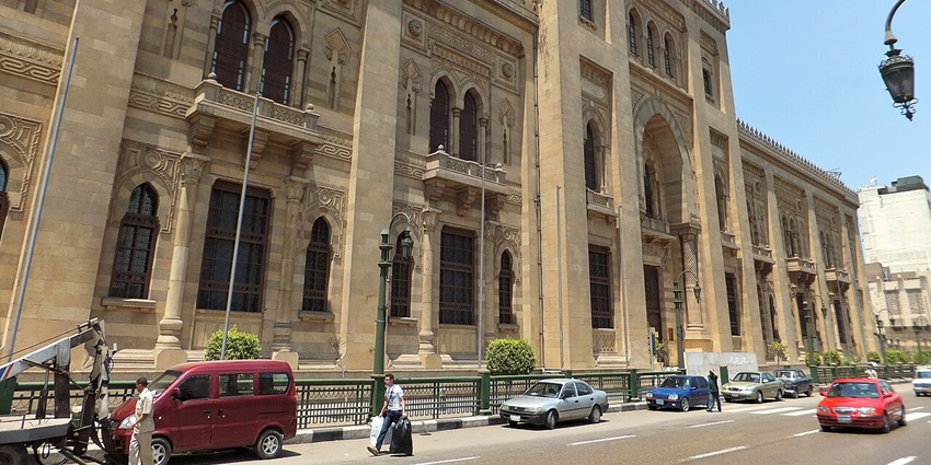 An outer view of a building showcasing its well-planned and stunning architecture