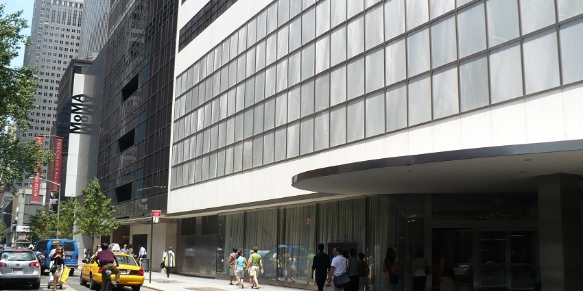 An image of the Museum of Modern Art (MoMA) in New York, one of the best spots to celebrate valentines day in New York.