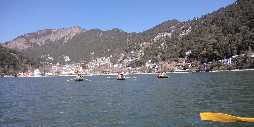 Serene Lake is surrounded by nature, perfect for boating and relaxation.