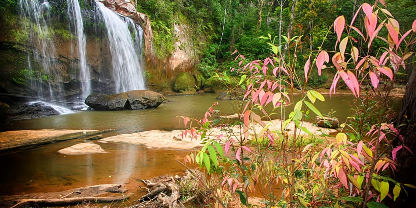 Nam Tok Katamtok Waterfall is an ideal place for photographers.