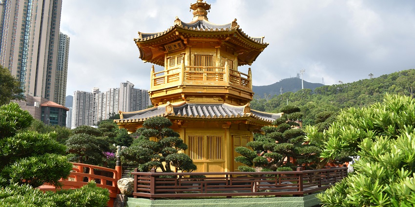 Explore the Chinese classical garden which is one of the places to visit in Hong Kong.