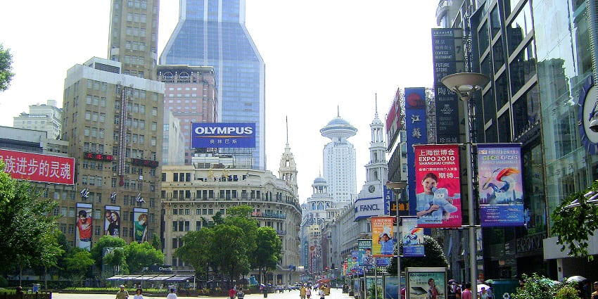 Nanjing Road is one of the most lively tourist destinations for every traveller in China.