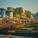 Image of Ganga Ghat in Varanasi, Uttar Pradesh - explore best places to celebrate New year party in Varanasi