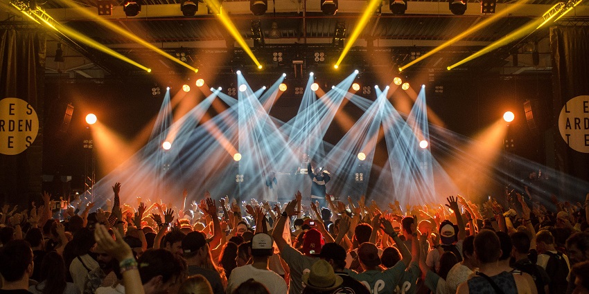 An image of a nightclub which looks similar to Omnia, a famous nightlife spot in Las Vegas