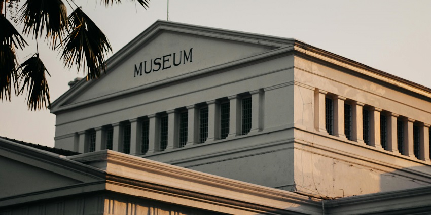mage of the scenic Nagpur Central Museum located in Maharashtra in India