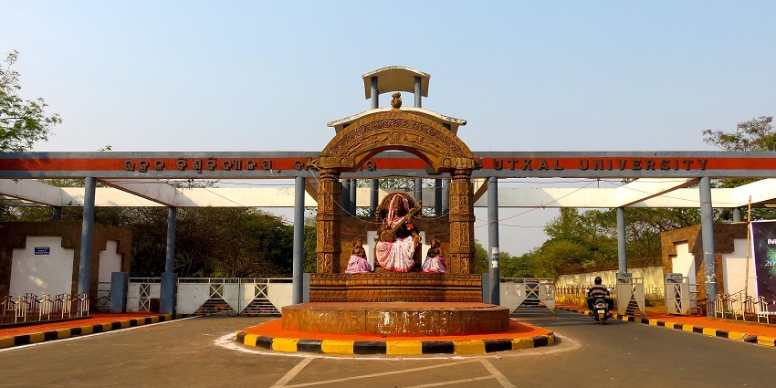 View of Utkal University Main Gate, as suggested in the Odisha travel guide.
