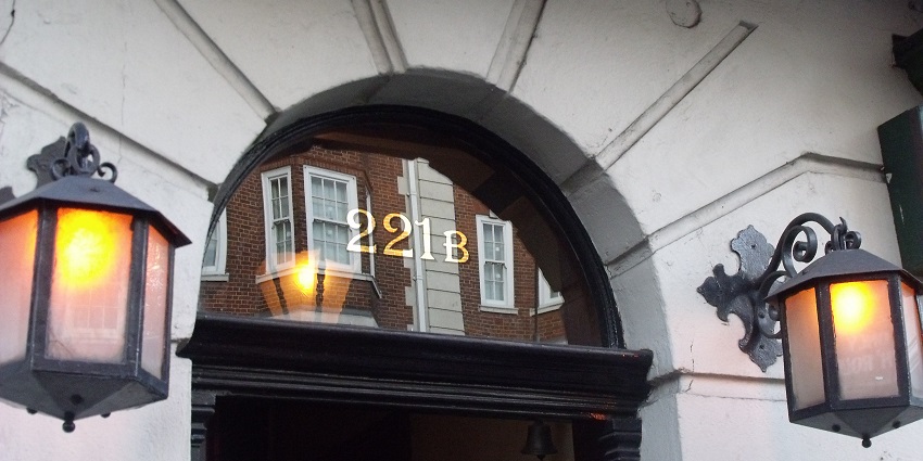 Close up of the entrance to this destination, steeped in history.