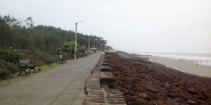 maeg from the sea side of new Digha Beach, Explore the Digha town in West Bengal