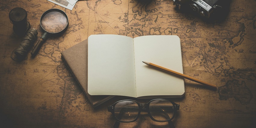 An image of travel things necessary for your trip to the famous art museum in Texas.