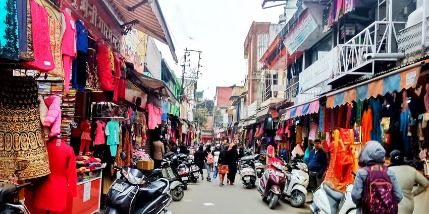 Paltan Bazaar has handcrafted treasures, delicate textiles and fragrant street food.