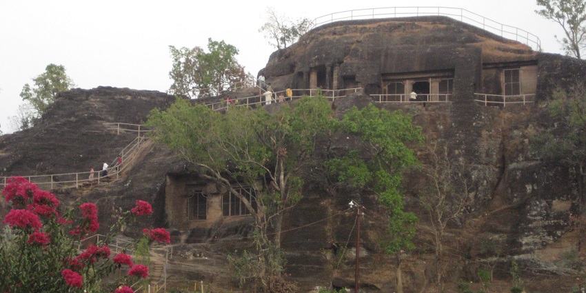 Ancient rock-cut caves with historical and archaeological importance.