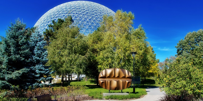 An amazing view of Parc Jean-Drapeau, a famous place near Biosphere Museum Quebec