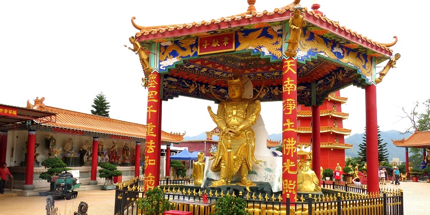 Skanda Pavilion, Sha Tin, New Territories, Hong Kong - Pay Your Respect To Yuet Kai