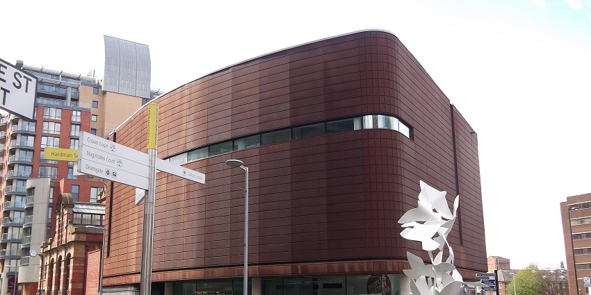 An image of People's History Museum, a famous place to visit in Manchester.