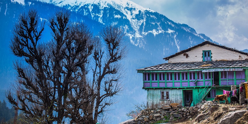 Witness picturesque views of Peora, often referred to as the “hidden gem of Uttarakhand.