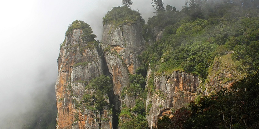 A view of Pillar Rocks, a popular attraction near Kodaikanal, is ideal for nature lovers