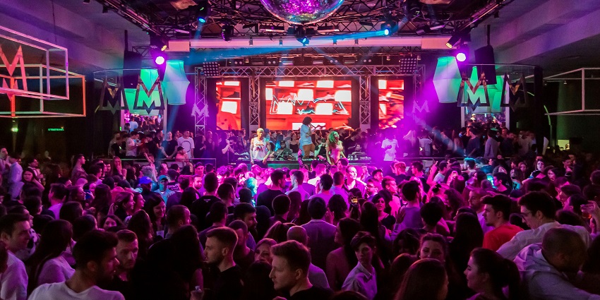 An image of the Pivara brewery bar, one of the best places to experience Belgrade Nightlife.