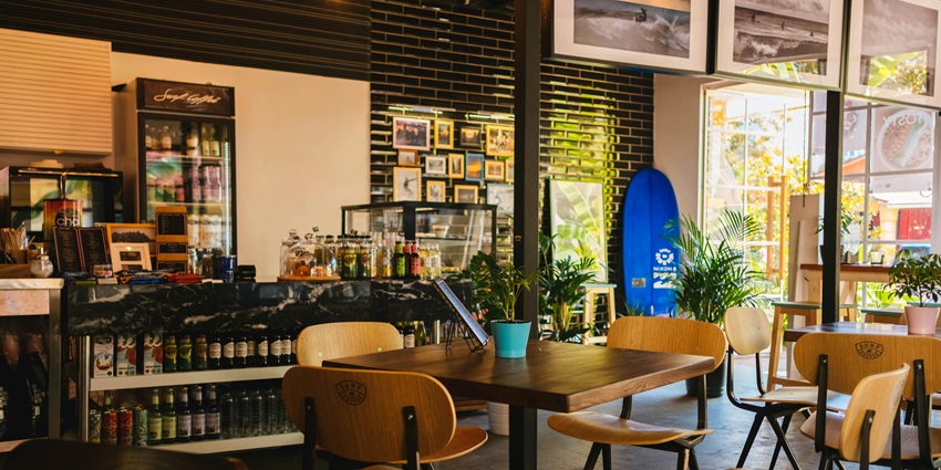 Image of the Pizzeria Vaatika Cafe in the city of Varanasi