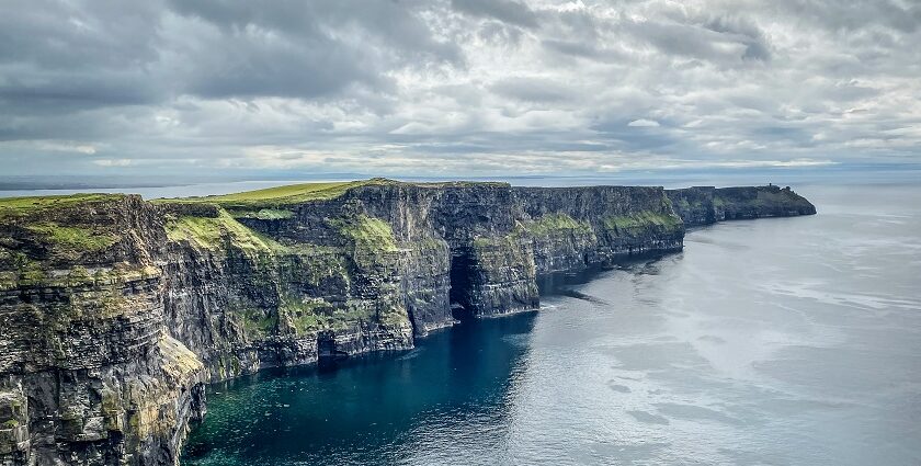 An image of the Cliffs of Moher, one of the best places to visit in Ireland.