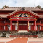 Places to visit in Japan during October, such as Shuri Castle, showcase vibrant autumn colours and historical beauty.