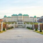 A vibrant view of Vienna's parks and gardens in spring, showcasing blooming flowers.