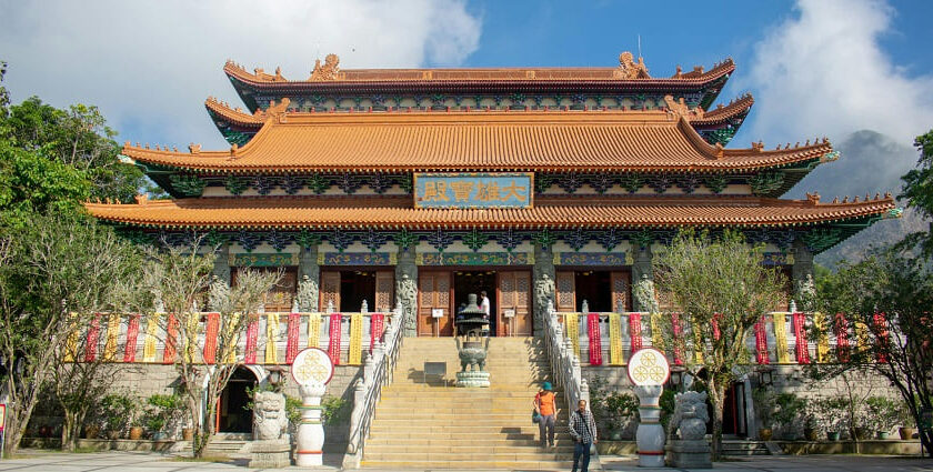 Step into the world of spirituality with a visit to Po Lin monastery Hong Kong, China.