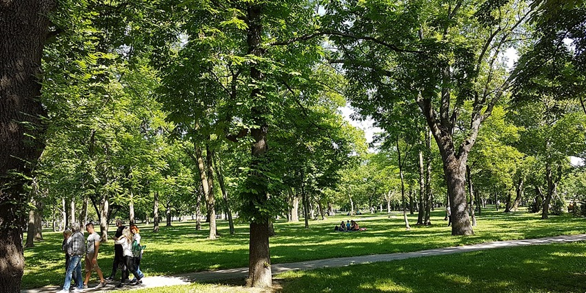Prater Park offers fun and relaxation with the famous Giant Ferris Wheel.